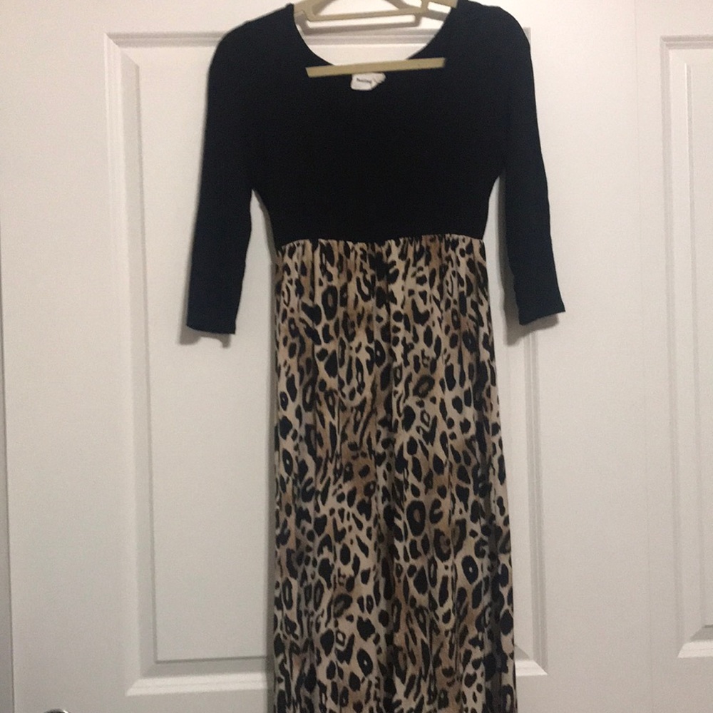 3/4 sleeve Maxi dress